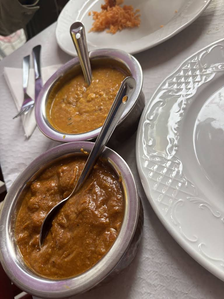 Traditional Indian dishes — rich curries and accompaniments